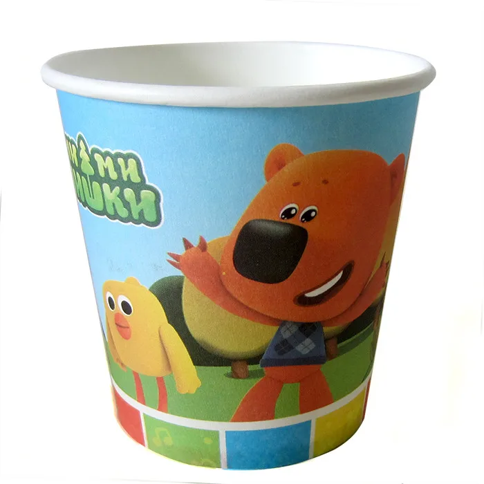 Стаканы 190 мл. "Ми-Ми-Мишки" набор 6 шт./(Китай)