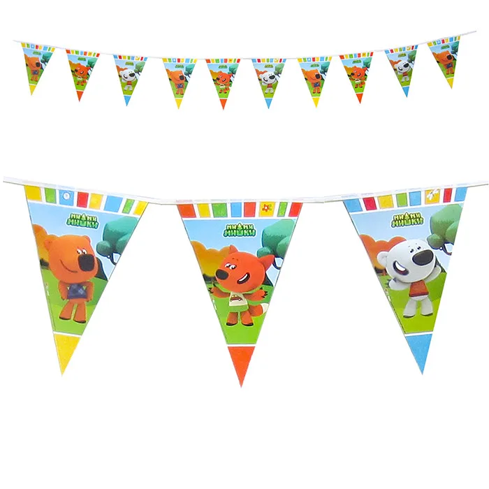 Гирлянда Флажки "Ми-Ми-Мишки" /1 шт./ Китай