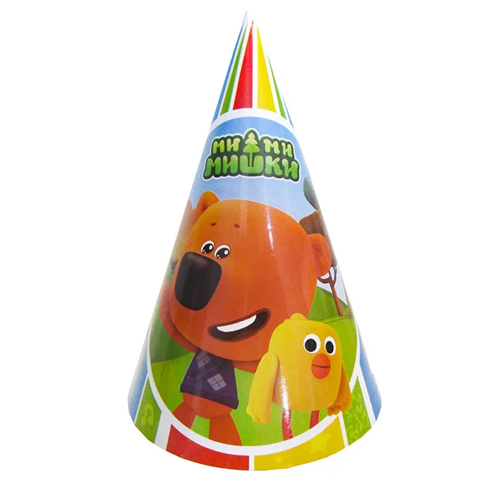 Колпаки "Ми-Ми-Мишки" / набор 6 шт./