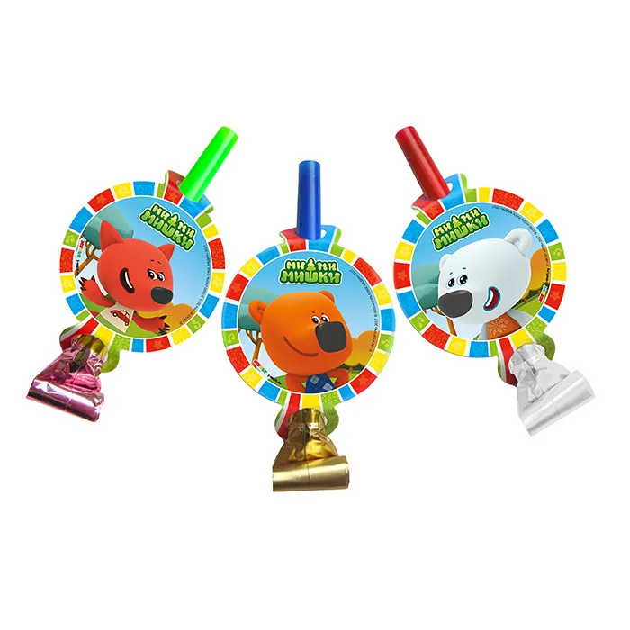 Язычки-гудки "Ми-Ми-Мишки" (уп. 6 шт.)