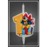 Свеча тортовая Disney "Микки Маус" Цифра 1 / 1 шт.