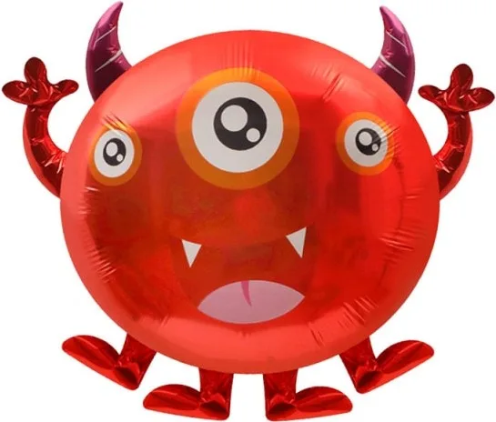 F 17''/43 см Монстрик Маркус, Красный, 1 шт. (Китай)