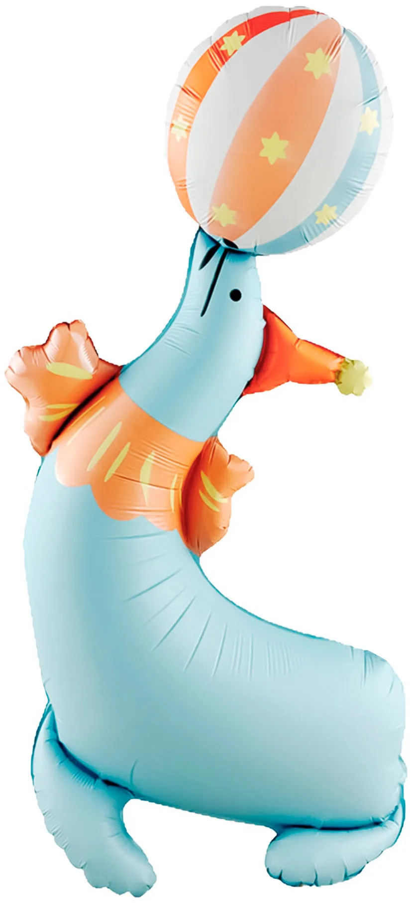 F 43"/109 3D, Цирк, Веселый тюлень, 1 шт. в уп. (Китай)