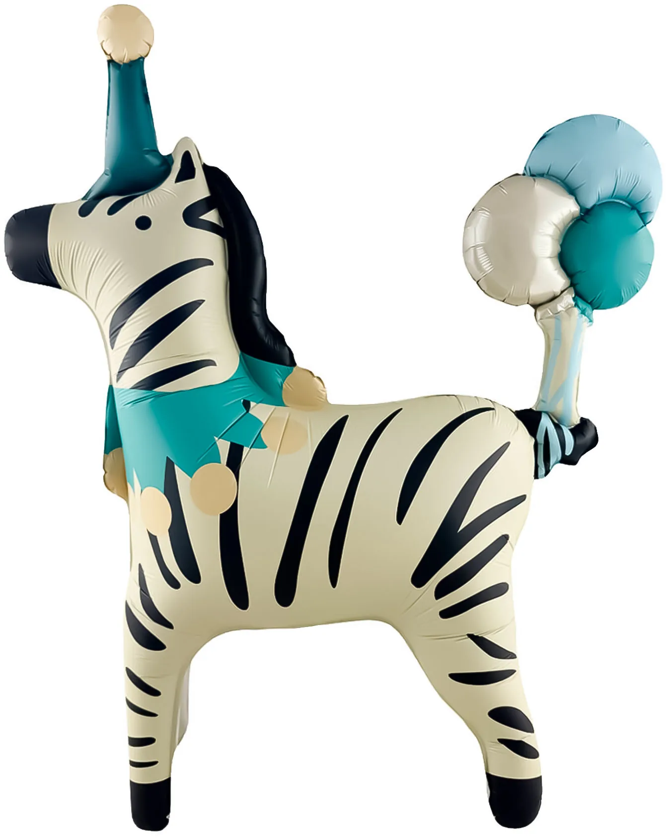 F 43"/109 3D, Цирк, Зебра в колпачке, 1 шт. в уп. (Китай)