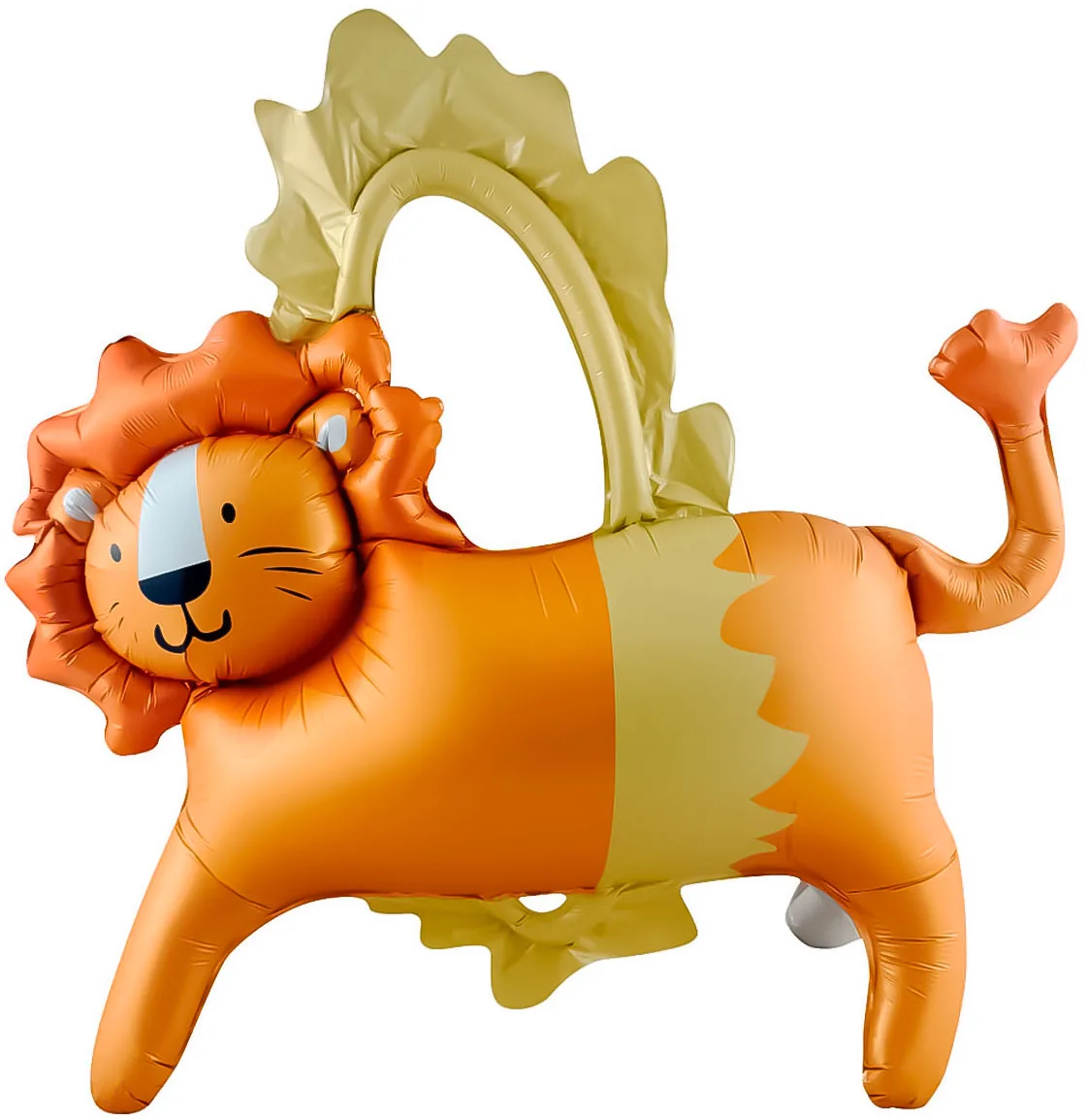 F 39"/99 см 3D, Цирк, Смелый лев, 1 шт. в уп. (Китай)