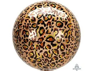 А 16" Сфера 3D Леопард/ 1 шт./ (США)