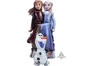 А 27"/68 смX 58"/147см Холодное сердце,Ходячая фигура, 1 шт./ (США)