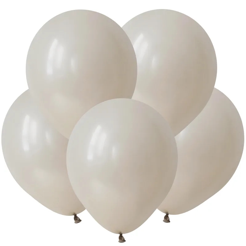 К 12"/30 см Белый песок, Пастель / 100 шт. (Китай)