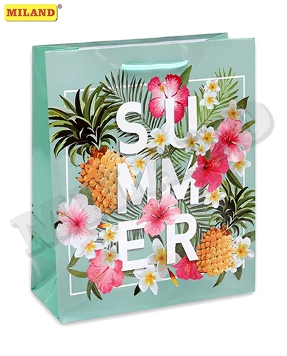 OPTIMA Пакет подарочный Лето (М) 18 х 23 х 10