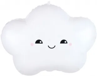 F 19"/48 см Счастливое облако, Белый, 1 шт.  (Китай)