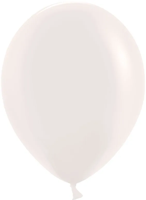 К 12"/30см Белый песок, пастель ретро, 100 шт.(Китай)