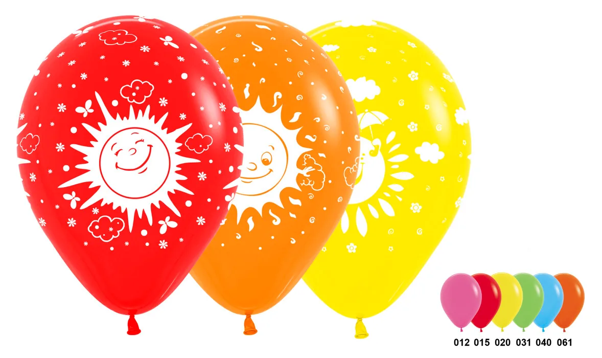 S 12 Солнечное настроение,Ассорти,  Пастель, 5 ст./ 50 шт. / Колумбия