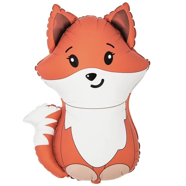 К 35"/90см Лиса милая, 1 шт.(Китай)