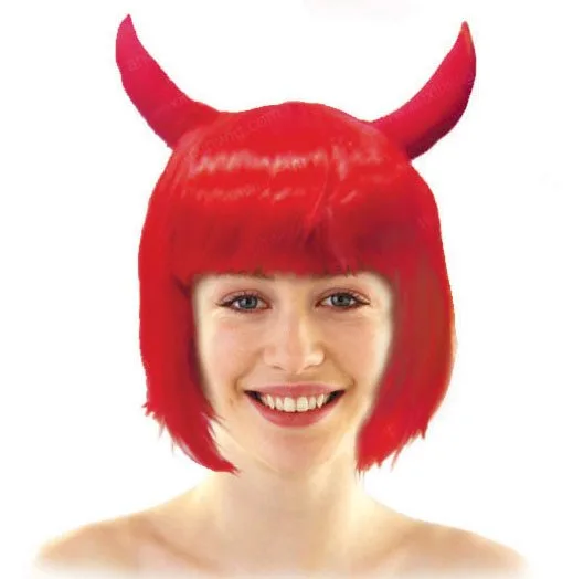 Парик "Дьяволица" Каре/ 1 шт. / Китай