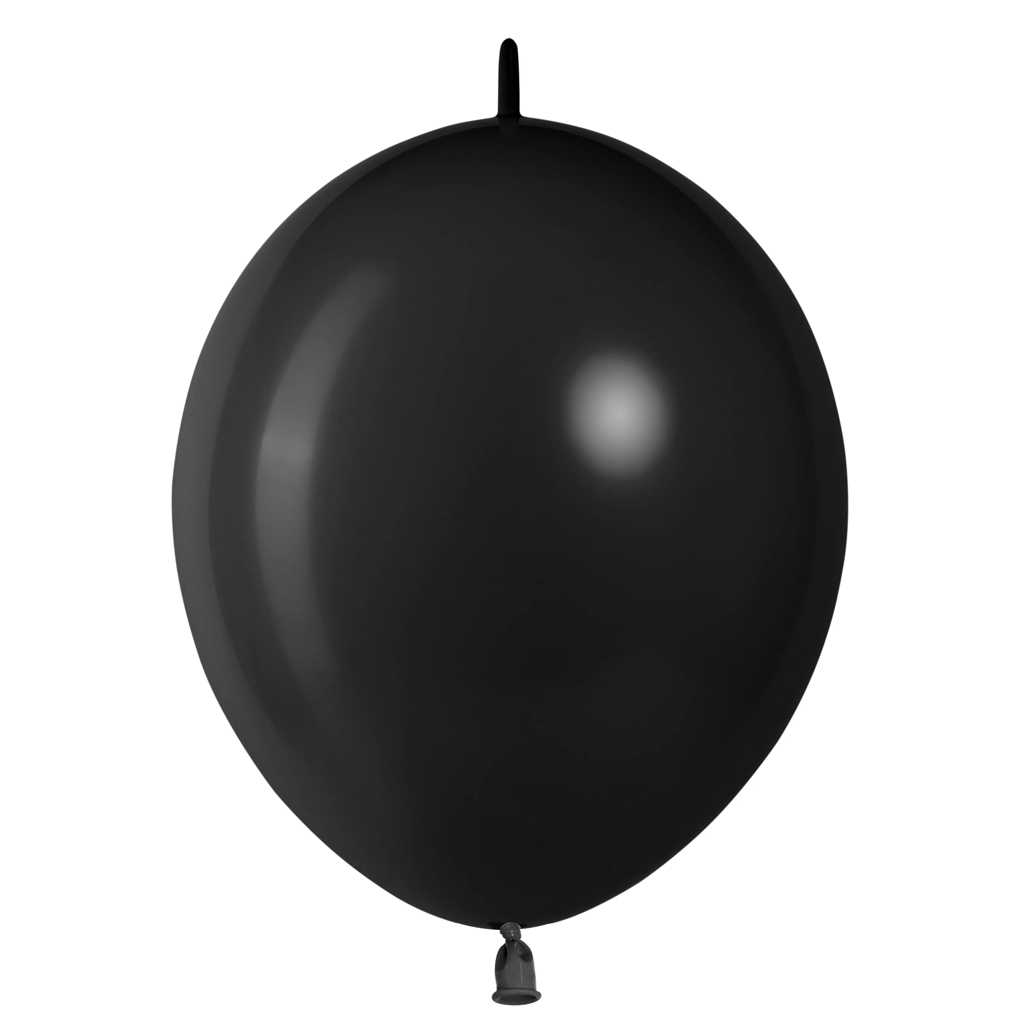 512- Линколун (6''/15 см) Черный, пастель, 100 шт.(Китай)