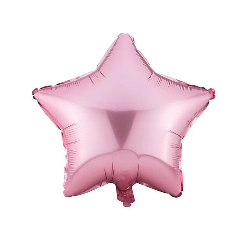 К 5"/13см Звезда Нежно-розовая / Baby Pink/ 1 шт / (Китай)