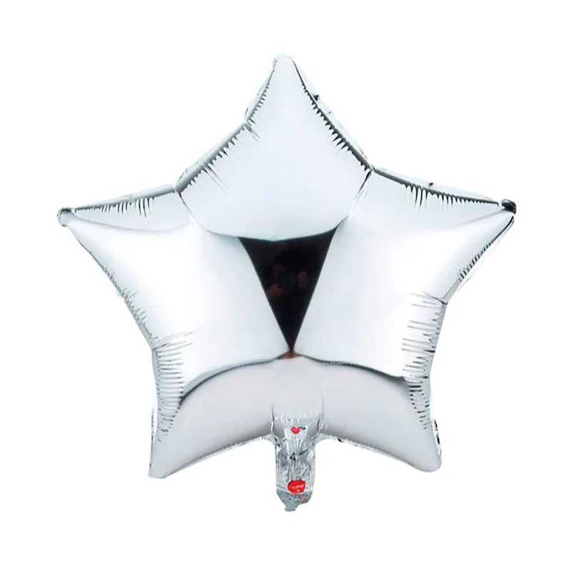 К 5"/13см Звезда Серебро / Silver/ 1 шт / (Китай)