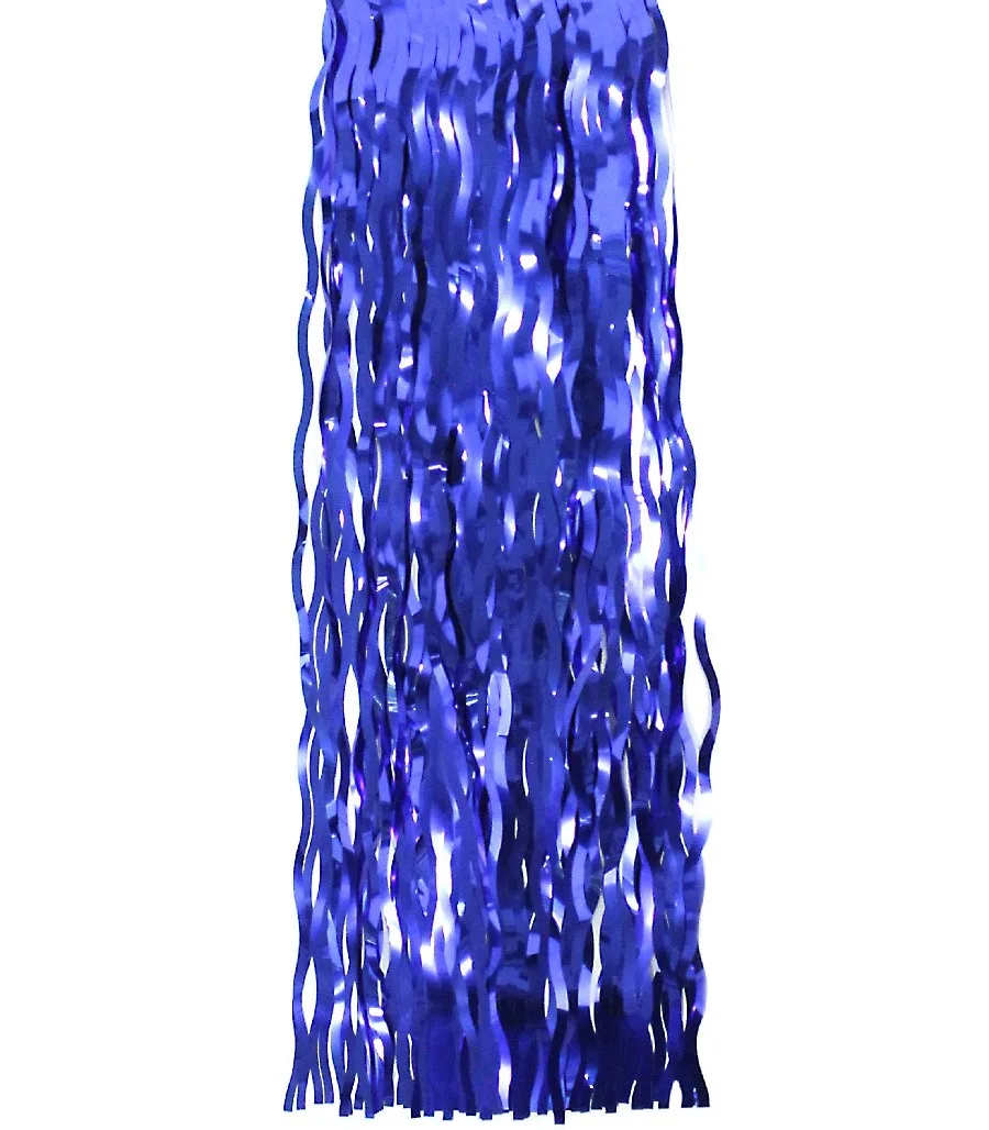 Гирлянда Дождик волнистый, Синий, 50*50 см, 1 шт.