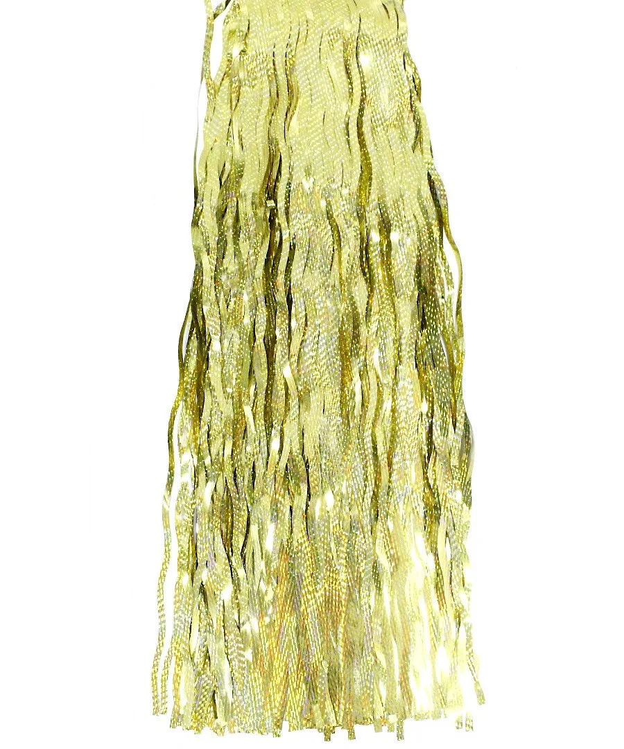 Гирлянда Дождик волнистый, Золото, Голография, 50*50 см, 1 шт.