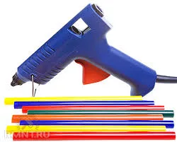 Стержень клеевой для пистолета d7мм. цветной, 12 шт. НО55-9