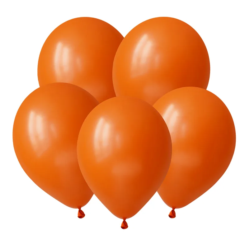 D 12"/30 см Оранжевый , Пастель / 100 шт. (Вьетнам)