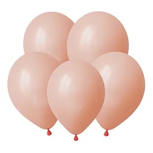 D 12"/30 см Оранжевый Макаронс, Пастель / 100 шт. (Вьетнам)