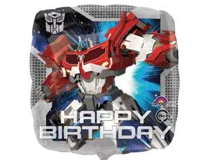 А 18" Квадрат Трансформеры анимированные/1 шт./ (США)