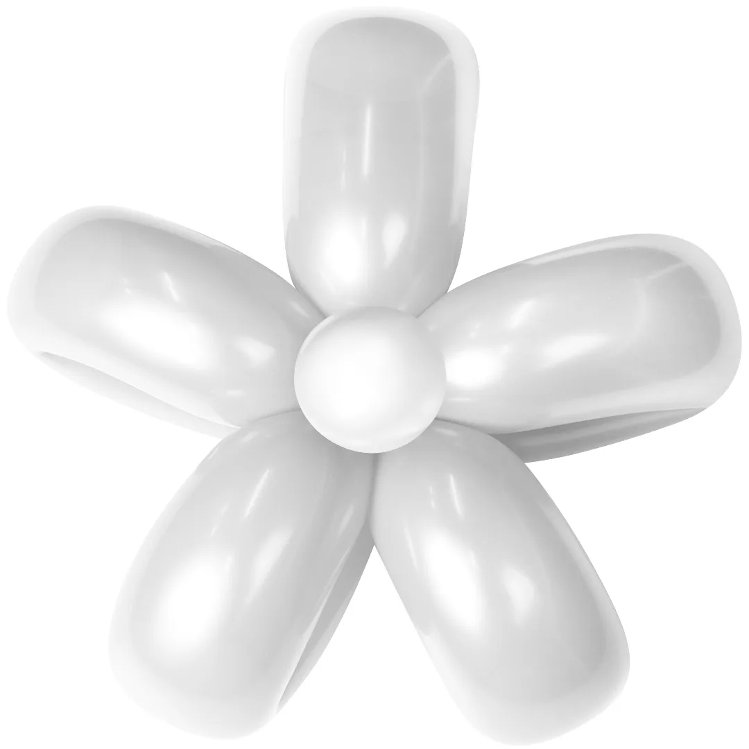 К ШДМ Пастель Белый,Шаринг/100 шт/(Китай)