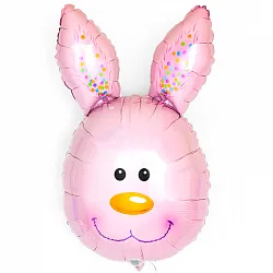 С 30"/76см Заяц, Розовый, 1 шт. (США)