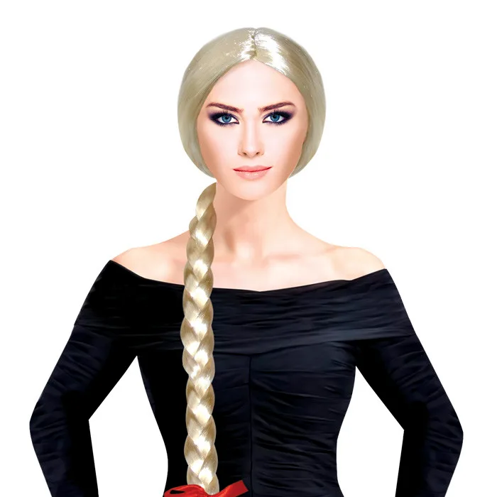 Парик "Коса до пояса" Блондинка/ 1 шт./ Китай