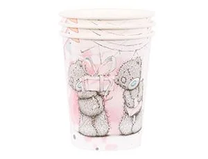 Стакан бум Me To You Акварель 250мл (6 шт.)