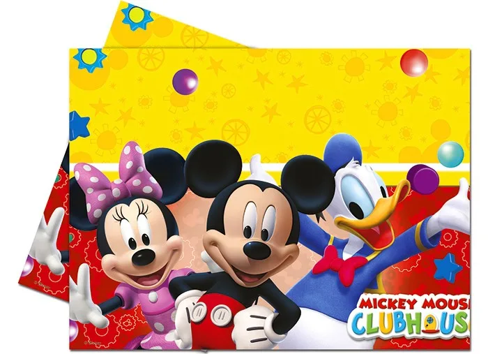 Скатерть 120 * 180 см "Игривый Микки Маус"