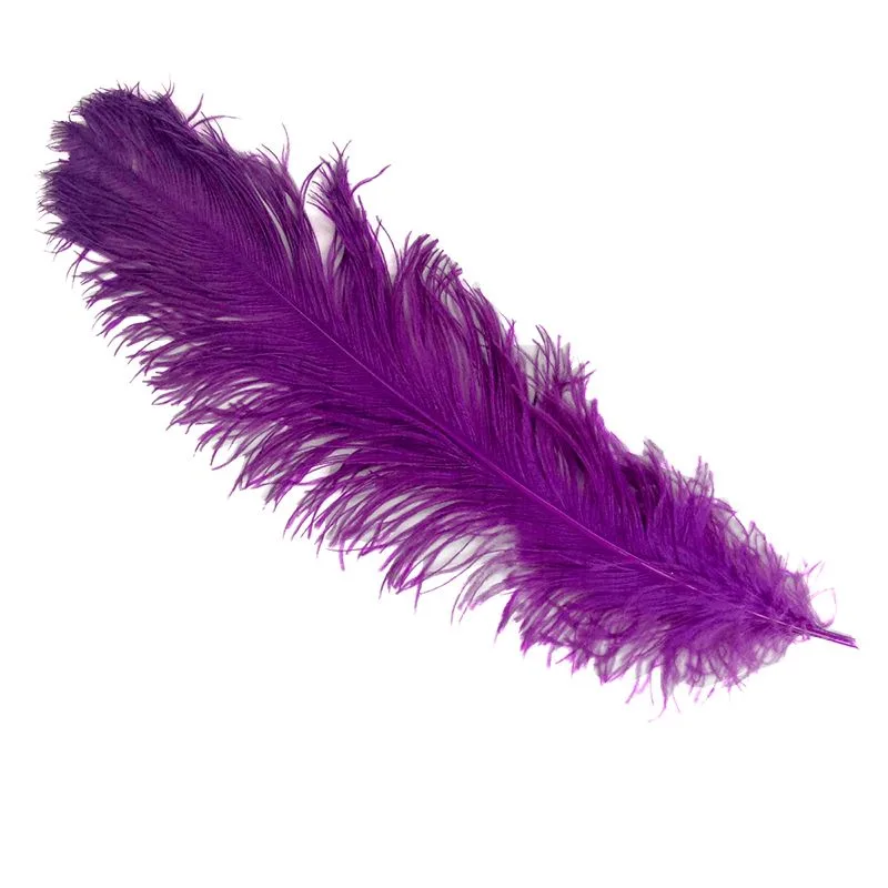 Перья Сиреневые, 30 шт.(Китай)
