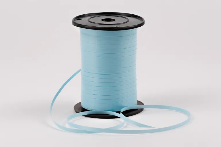 Лента бобина 0,5 см / 500 м Небесно-голубой (Россия)