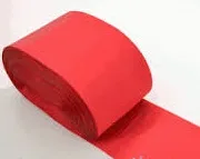 Лента атласная 10 см красная / 95 м.