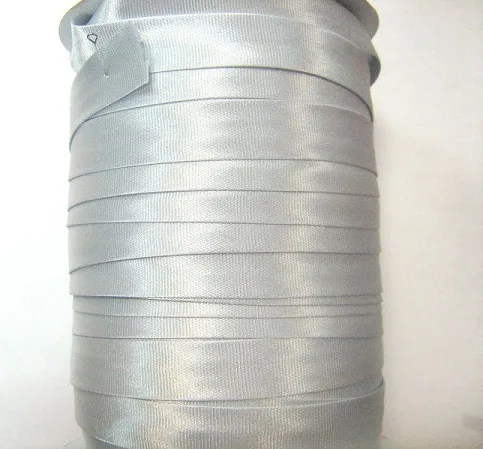 Косая бейка, цвет белый 15мм. / 144 ярд