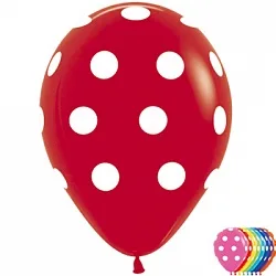 S 12  Точки, Ассорти, Пастель/ 50 шт. / (Колумбия)