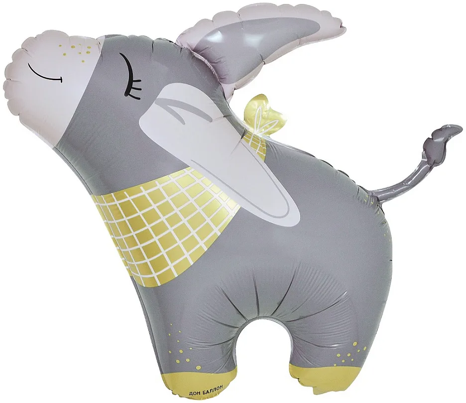 F 26"/66см Милый Ослик, 1 шт. в уп.(Китай)