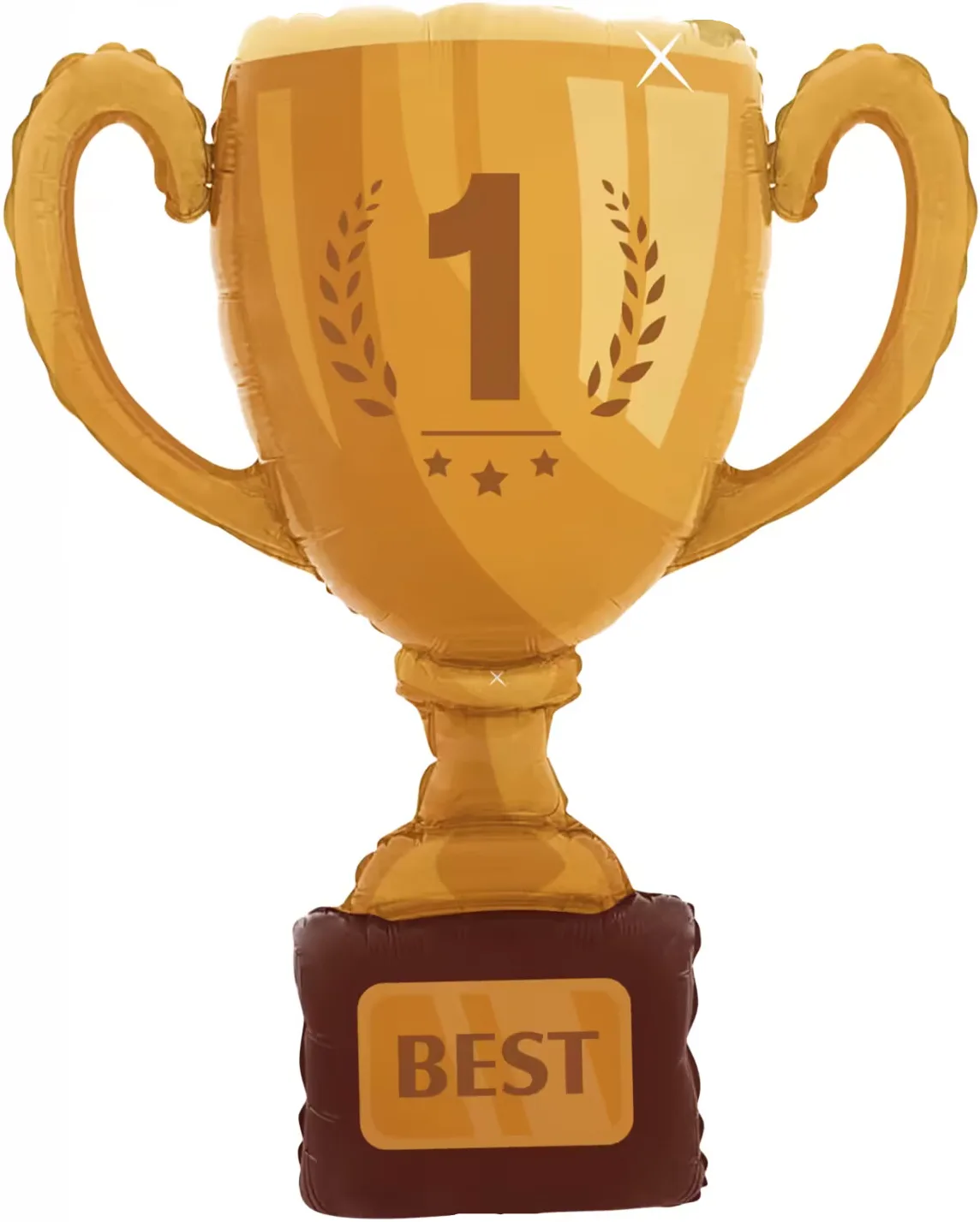 F 40"/102см Кубок Чемпиона, №1, Золото, 1 шт.(Китай)