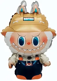 F 17"/43см Плюшевый эльф в комбинезоне, 1 шт.(Китай)