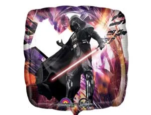 А 18"/46см Квадрат Звездные войны, Дарт Вейдер / 1 шт./(США)