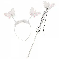 Набор Бабочки (ободок и волшебная палочка)