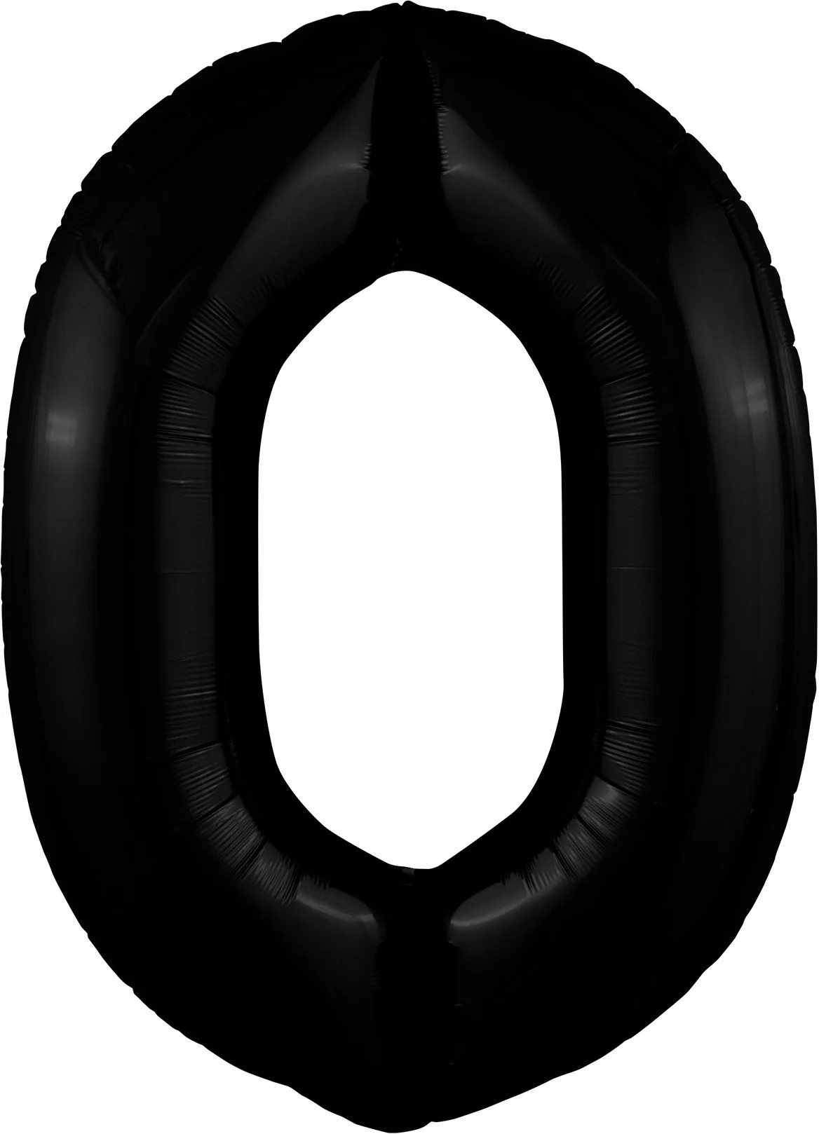 Р 40"/102см Цифра "0" Slim, Черный/ 1 шт / (Россия)