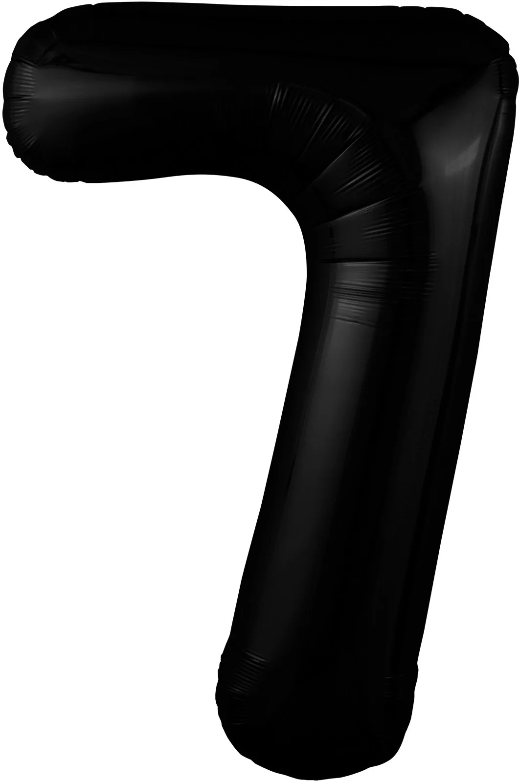 Р 40"/102см Цифра "7" Slim, Черный/ 1 шт / (Россия)