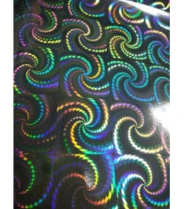 Пакет подарочный Серебристый вихрь (М) 18 х 23 х 10