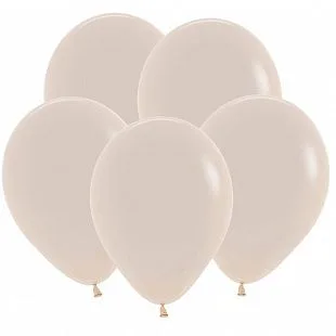 S Пастель 5"/13см Белый песок / 100 шт. / (Колумбия)