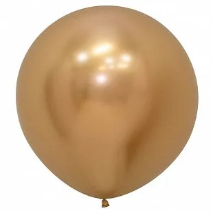 S 24" Зеркальные  шары, Золто/1 шт./(Колумбия)