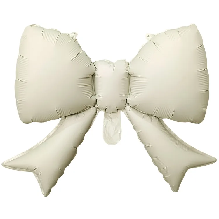 К 21"/53 см Бант кремовый сатин 5 шт. уп.(Китай)