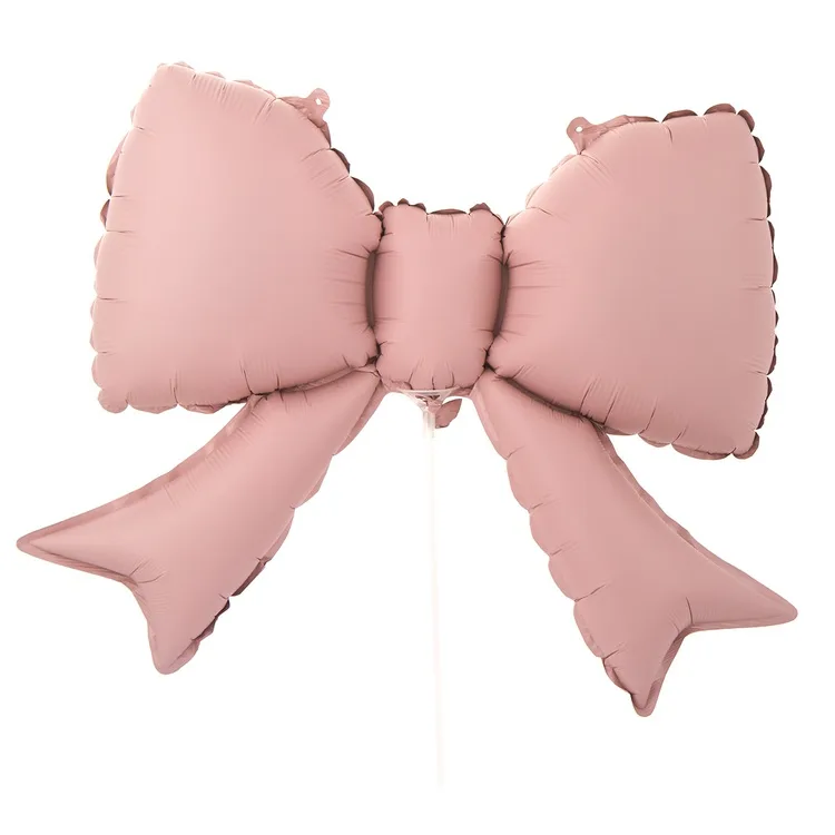 К 21"/53 см Бант розовый сатин 5 шт. уп.(Китай)