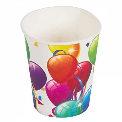 Стаканчики, Шары, 180мл., 6 шт.